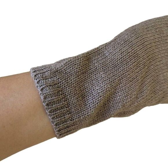 RD Style Josselyn V-Neck Pullover Sweater Brown Taupe Size L Relaxed Casual Fit - Picture 8 of 10